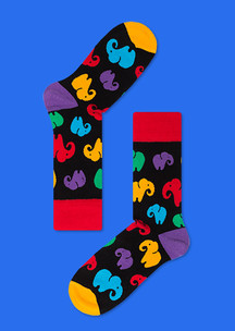 Цветные носки JNRB: Носки Слоны - мои друзья