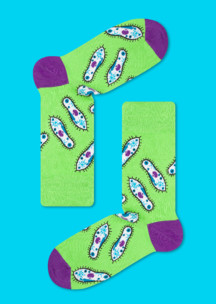 Зеленые JNRB: Носки Инфузория туфелька Зеленые JNRB: Носки Инфузория туфелька