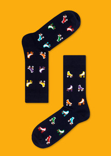 Цветные носки JNRB: Носки Ролики за шарики