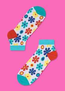 Короткие носки JNRB: Носки Яблони в цвету