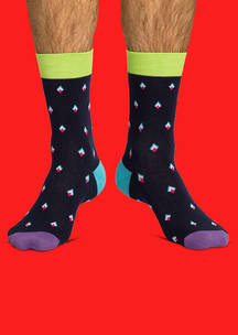 Цветные носки JNRB: Носки Алмазный фонд