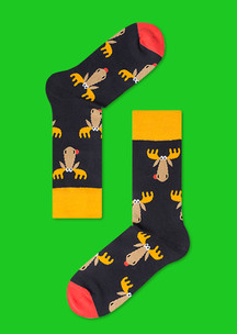 Цветные носки JNRB: Носки Подмосковный лось