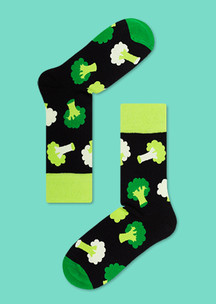 Цветные носки JNRB: Носки Брокколи