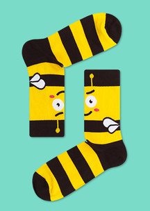 С букашками JNRB: Носки Летит Би