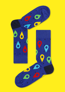 Цветные носки JNRB: Носки Геотег