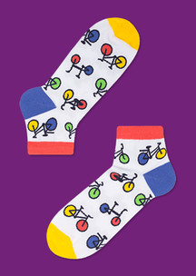 Цветные носки JNRB: Носки Велотрек