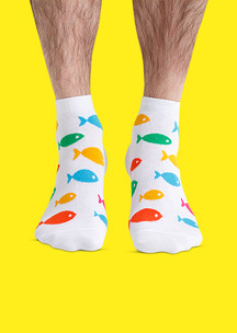 Цветные носки JNRB: Носки Аквариум