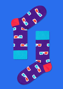 JNRB: Носки Очки 3D