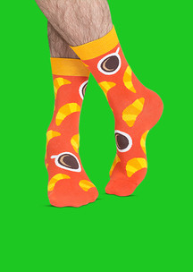 Цветные носки JNRB: Носки Круасан