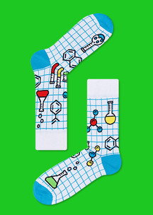 Белые JNRB: Носки Химическая реакция