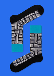 Цветные носки JNRB: Носки Каменная крепость