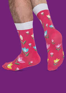 Цветные носки JNRB: Носки Подснежники