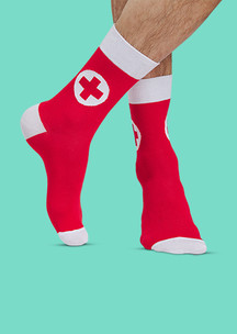Цветные носки JNRB: Носки Медицинского работника