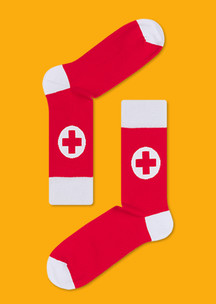 Цветные носки JNRB: Носки Медицинского работника