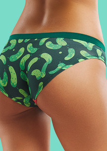 Цветные носки JNRB: Трусики Соленые огурцы