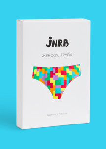 Цветные носки JNRB: Трусики Тетрис