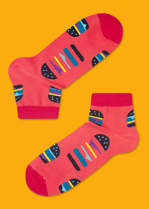 Цветные носки JNRB: Носки Чизбургер