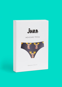 Цветные носки JNRB: Трусики Подмосковный лось
