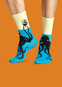 Цветные носки JNRB: Носки Гигантский спрут