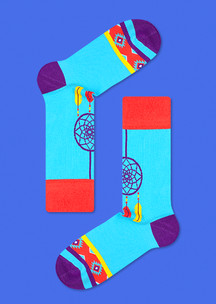 Длинные красивые цветные носки FunnySocks