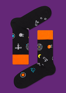Подарок космонавту носки FunnySocks