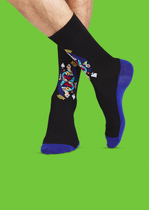 Цветные носки JNRB: Носки Пиковая дама