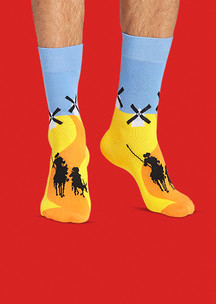 Цветные носки JNRB: Носки Дон Кихот Ламанческий