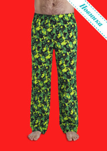 Look для всей семьи Камуфляжный JNRB: Пижамные брюки Камуфляжные