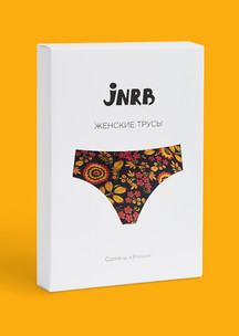 Цветные носки JNRB: Трусики слипы Хохлома