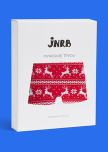 Цветные носки JNRB: Трусы боксеры Три белых коня