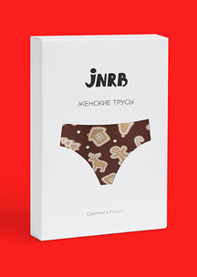 Цветные носки JNRB: Трусики Пряничные люди