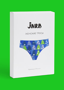 Цветные носки JNRB: Трусики Ёлки-иголки