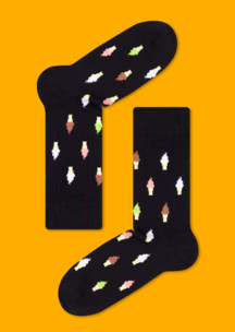 Цветные носки JNRB: Носки Мороженое рожок