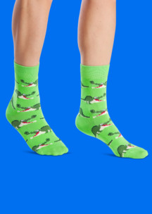 Цветные носки JNRB: Носки Крокодил Данди