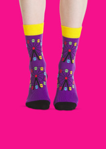 Цветные носки JNRB: Носки Колесо обозрения