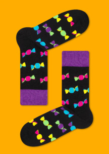 Цветные носки JNRB: Носки Карамель в шоколаде
