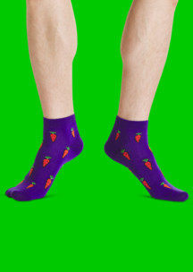 Цветные носки JNRB: Носки Любовь-морковь