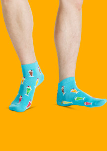 Цветные носки JNRB: Носки Молочный коктейль за 5$