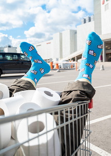 Цветные носки JNRB: Носки Круглая радость