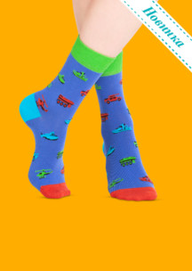 Цветные носки JNRB: Носки На страже мира