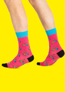 Цветные носки JNRB: Носки Любитки - улитки