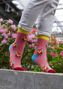 Цветные носки JNRB: Носки Розарий