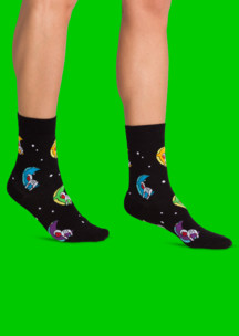 Цветные носки JNRB: Носки На луне