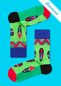 Цветные носки JNRB: Носки Дикие племена