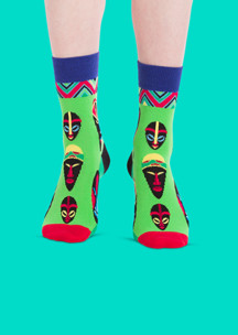 Цветные носки JNRB: Носки Дикие племена