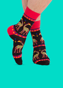 Цветные носки JNRB: Носки Длинношеее животное