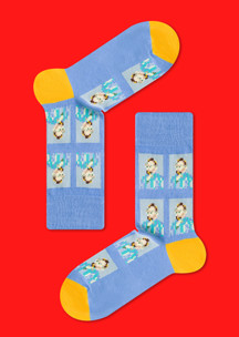 Цветные носки JNRB: Носки Ван Гог
