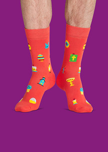 Цветные носки JNRB: Носки Пасхальный микс