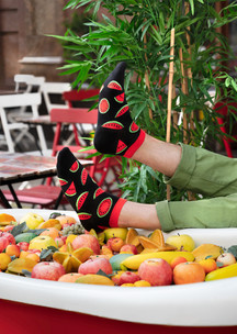 Цветные носки JNRB: Носки Астраханские арбузы