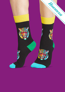 Цветные носки JNRB: Носки Год тигра